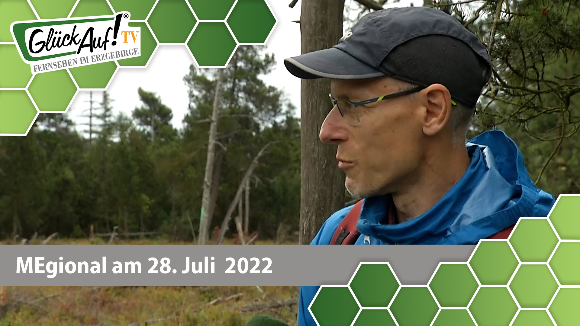 MEgional am 28. Juli 2022 - mit einer Baustelle in der Mothäuser Heide