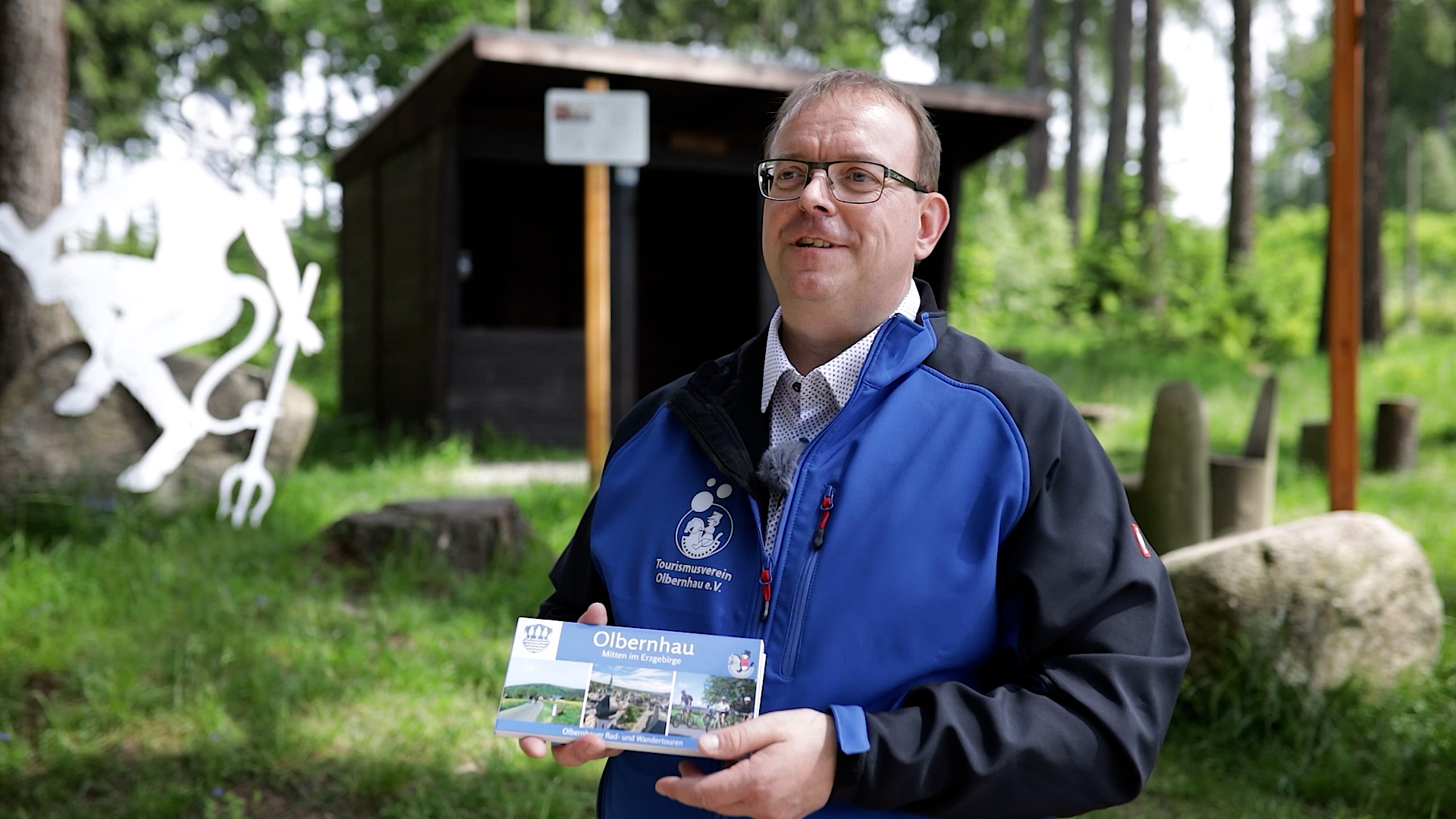MEgional am 24. Juni 2021 mit einer neuen Beschilderung für Olbernhauer Wanderwege MEgional am 24. Juni 2021 mit einer neuen Beschilderung für Olbernhauer Wanderwege