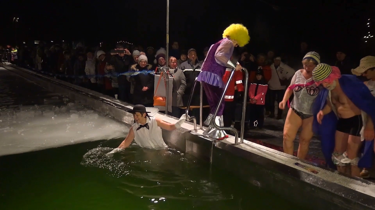  MEgional am 25. Januar mit Eisbadern in Oederan