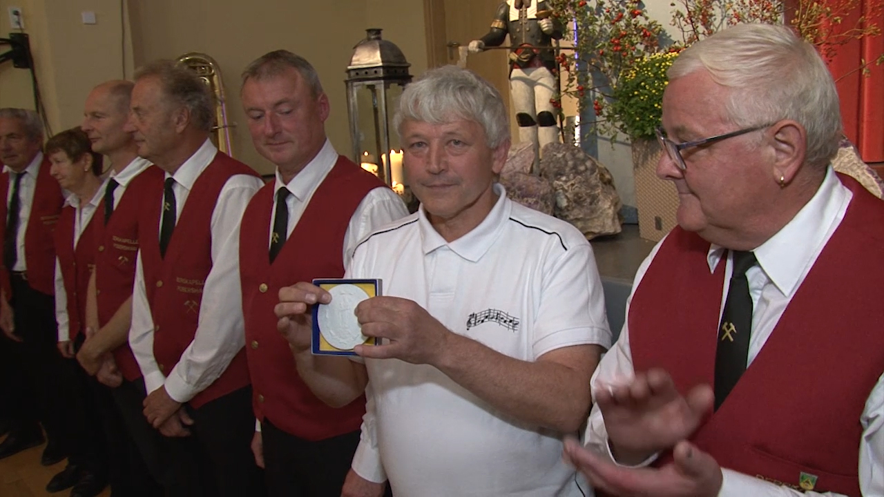 MEgional am 27. September 2019 mit der Verleihung der Ehrenplakette der Stadt Marienberg