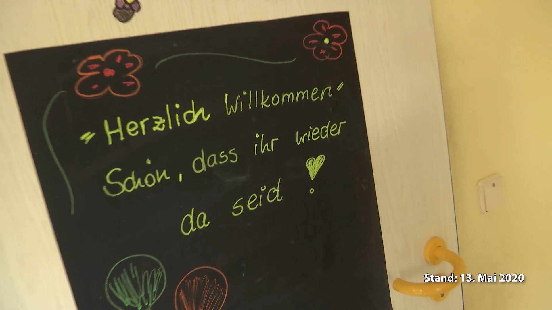 MEgional am 14. Mai 2020 mit Informationen zur Kita Öffnung