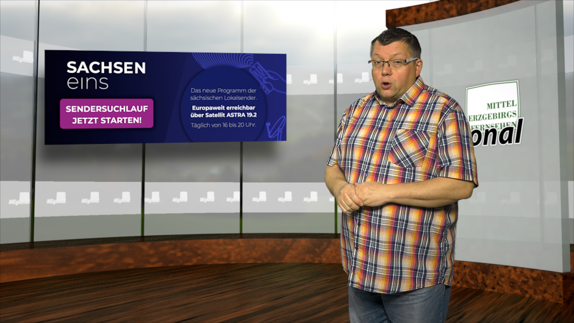 MEgional am 28. Januar 2022 mit neuem zum Lokalfernsehen