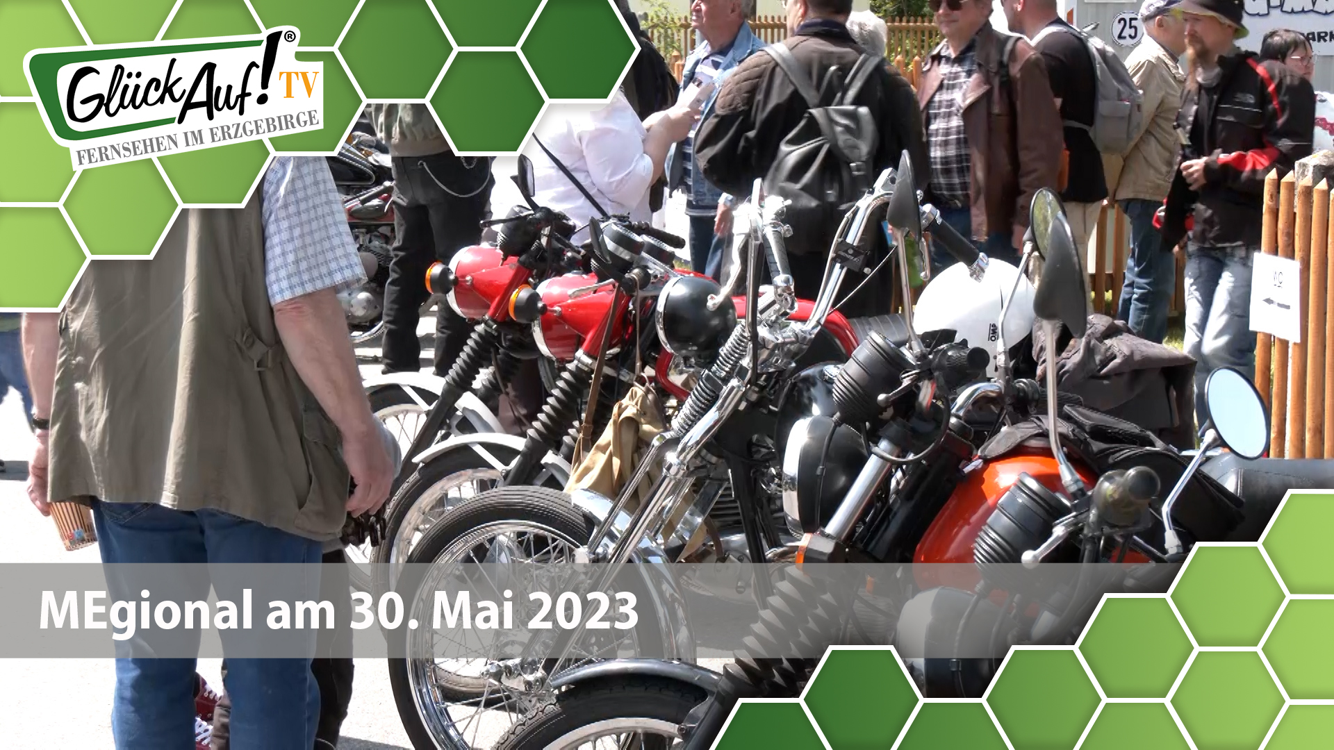 MEgional am 30. Mai 2023 u.a. mit der 16. Technik & Oldtimerschau in Lauta