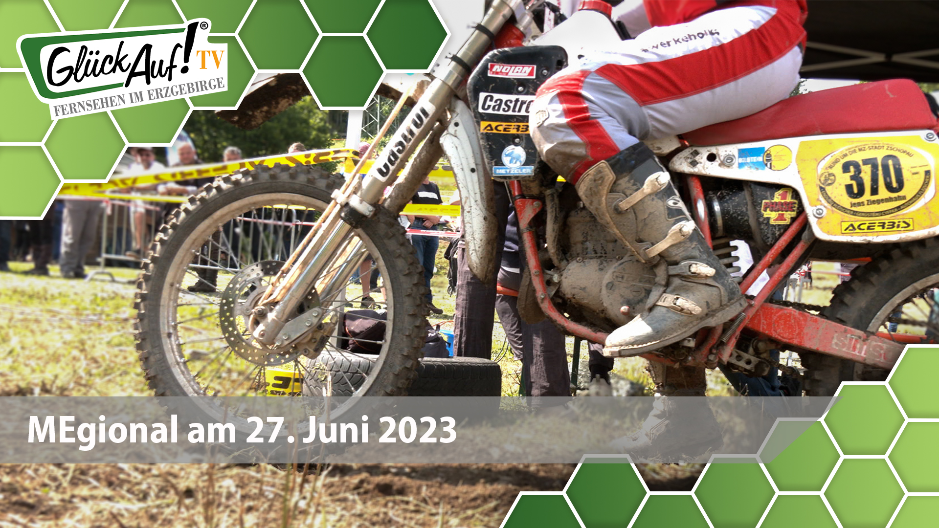 MEgional am 27. Juni 2023 u.a. mit dem 21. Classic Enduro Rund um Zschopau
