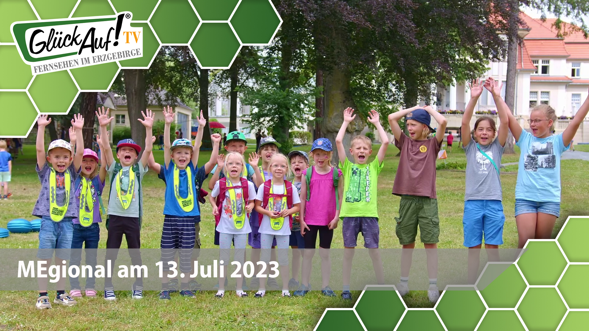 MEgional am 13. Juli 2023 u.a. mit dem Sommerferienprogramm in der Baldauf Villa