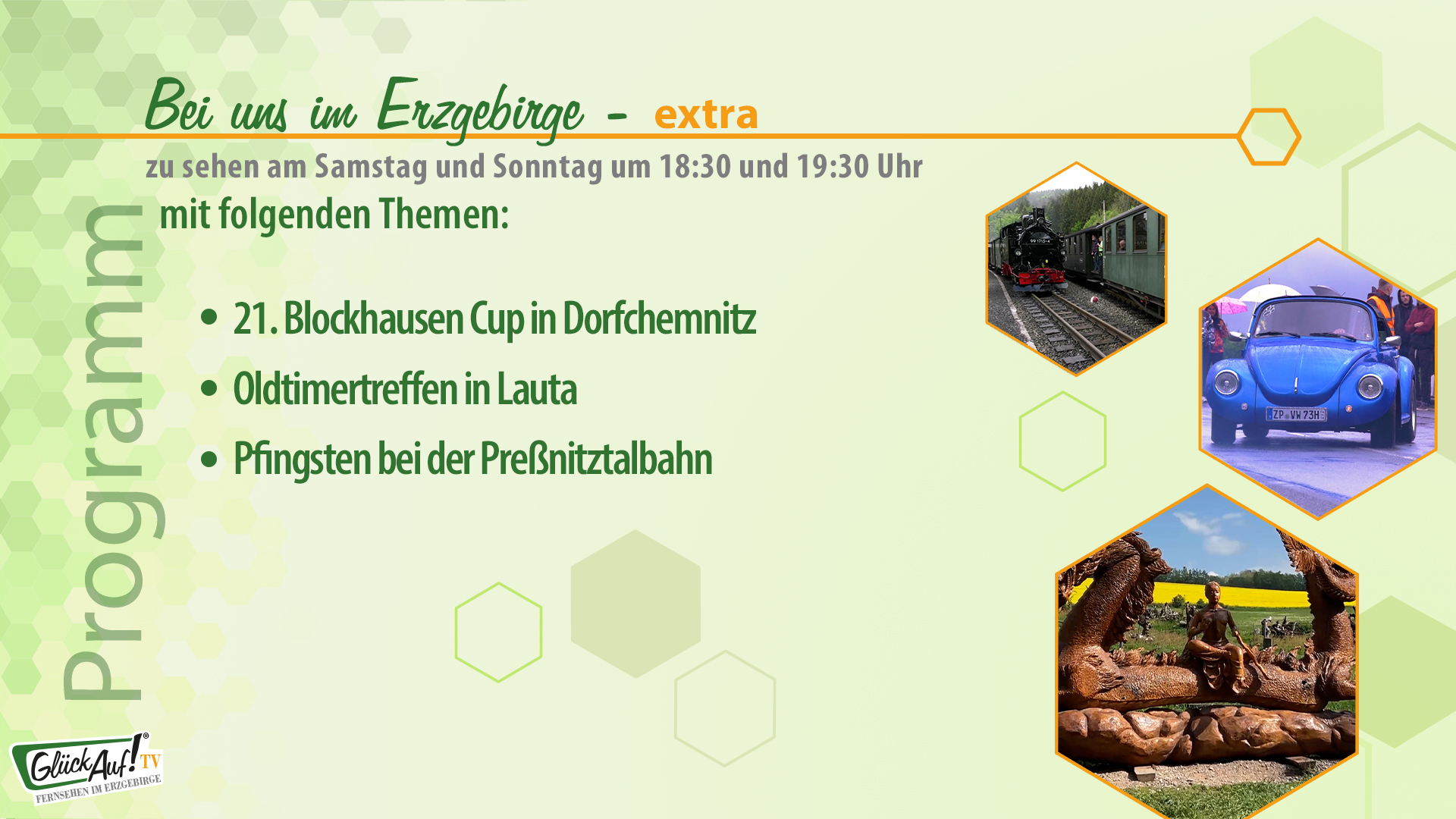 Bei uns im Erzgebirge - extra vom 24. und 26.05.2024