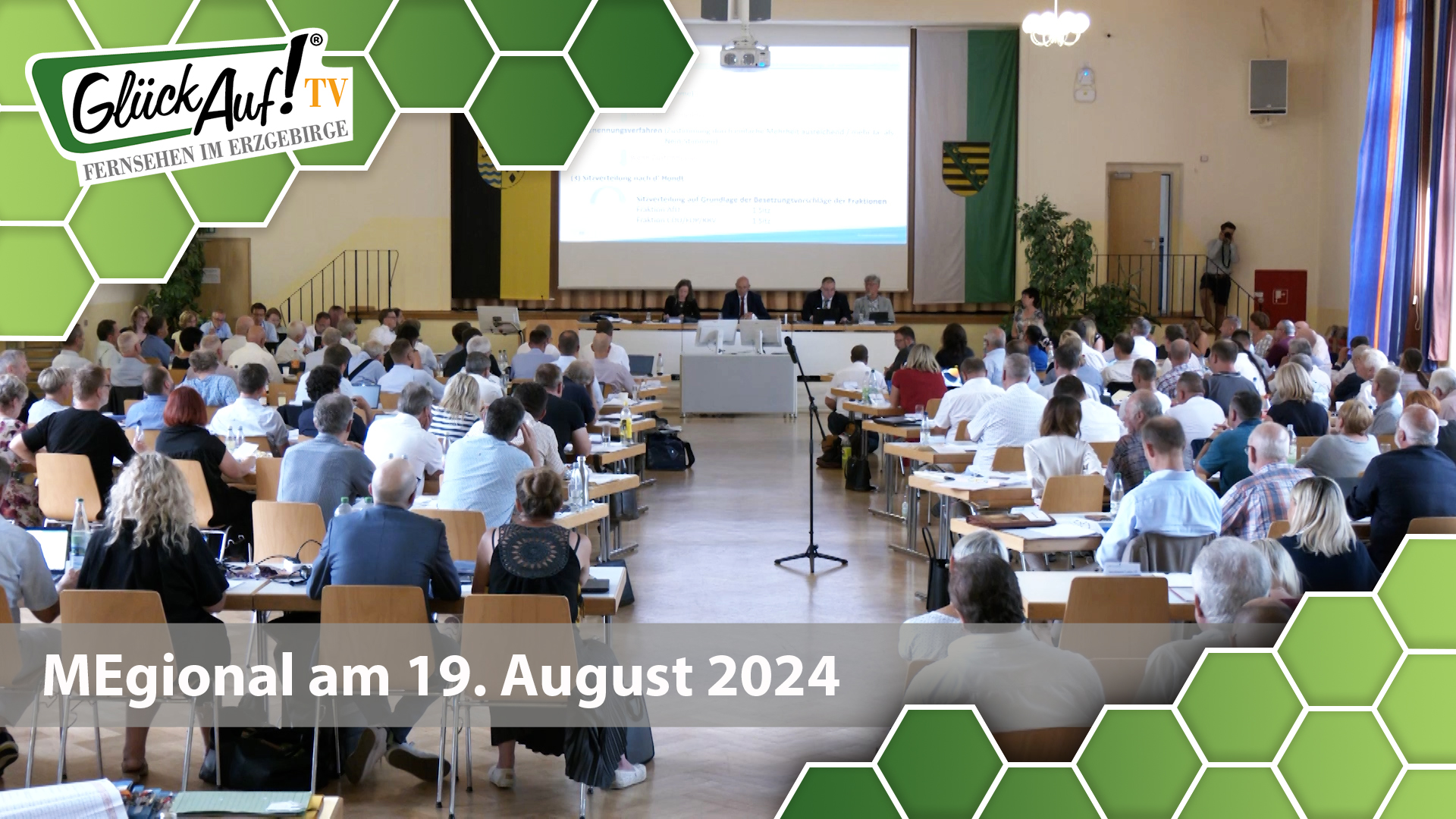 MEgional am 19. August 2024 mit der Kreistagssitzung in Mittelsachsen