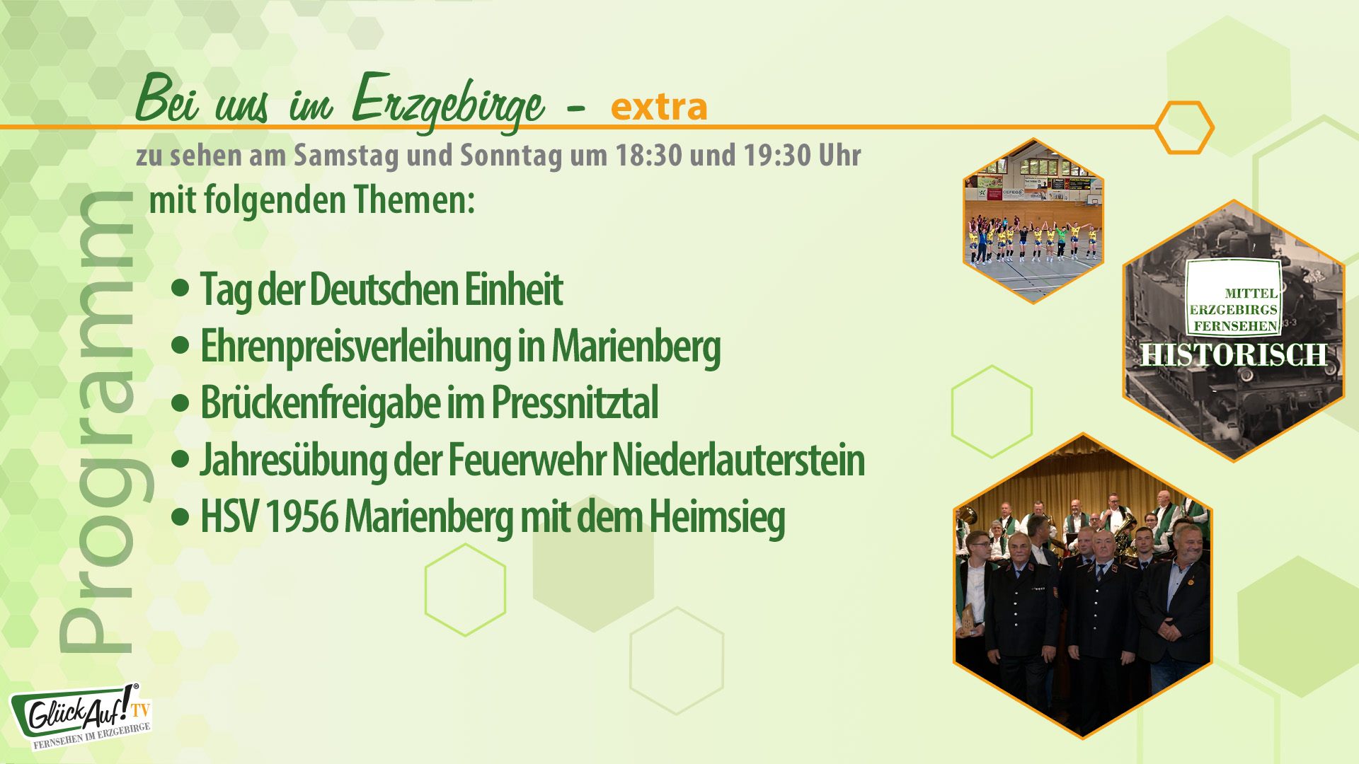 Bei uns im Erzgebirge - extra am 05.10. und 06.10.2024