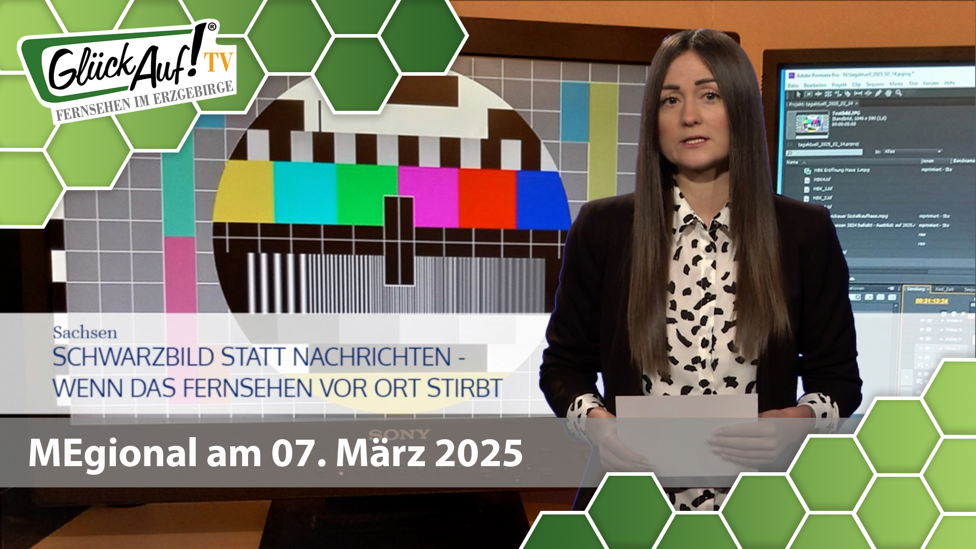 MEgional am 07. März 2025 mit einer MEgional Sondersendung zum Thema „Das Lokalfernsehen und die Zukunft“