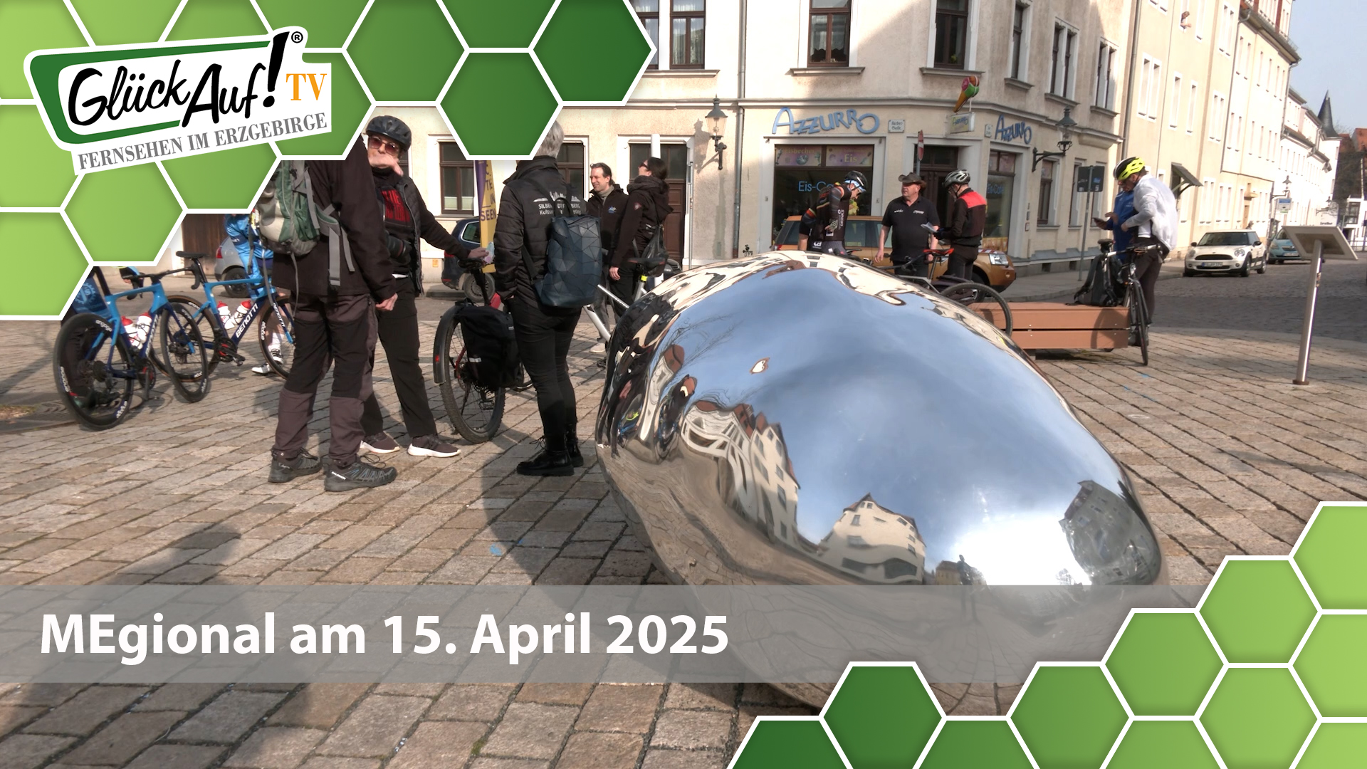 MEgional am 15. April 2025 mit der Spielplatzeröffnung in Venusberg