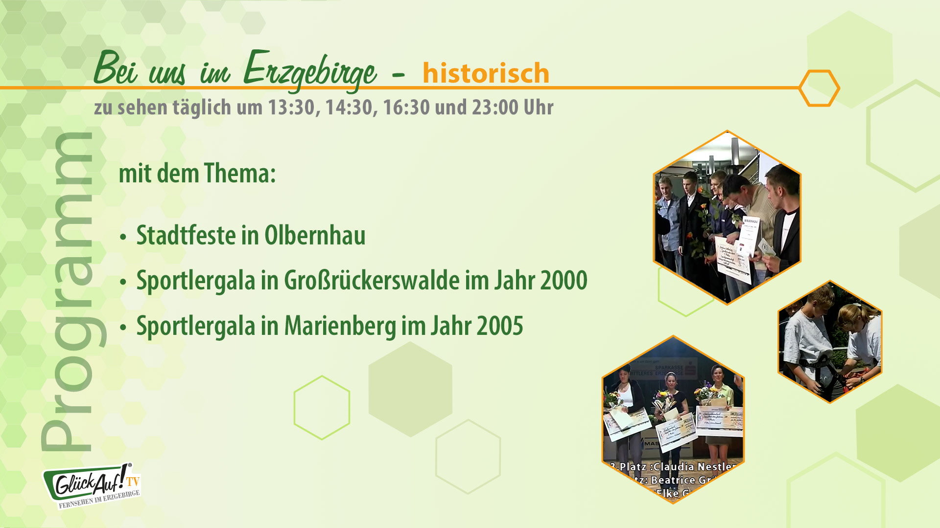 Bei uns im Erzgebirge - historisch vom 19.04. bis 25.04.