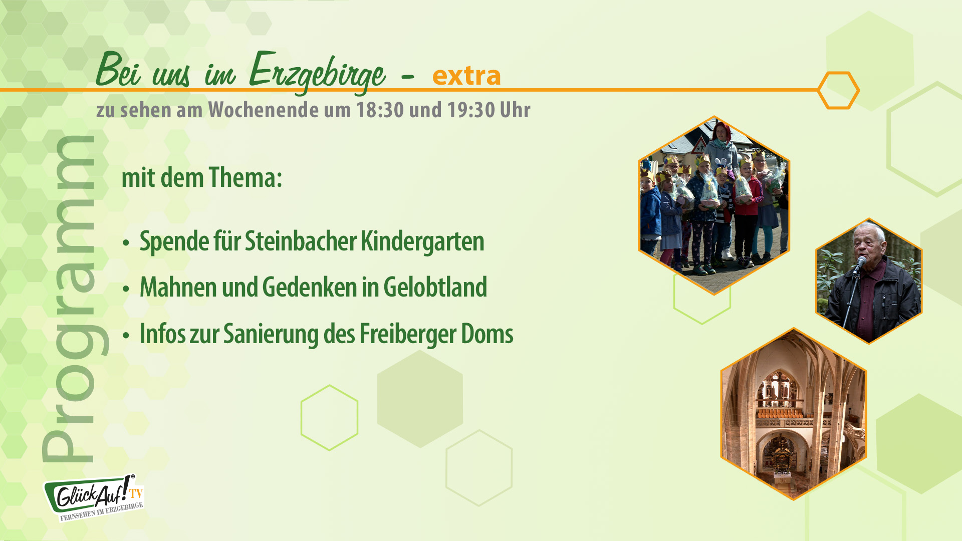 Bei uns im Erzgebirge - extra am 26.04. und 27.04.