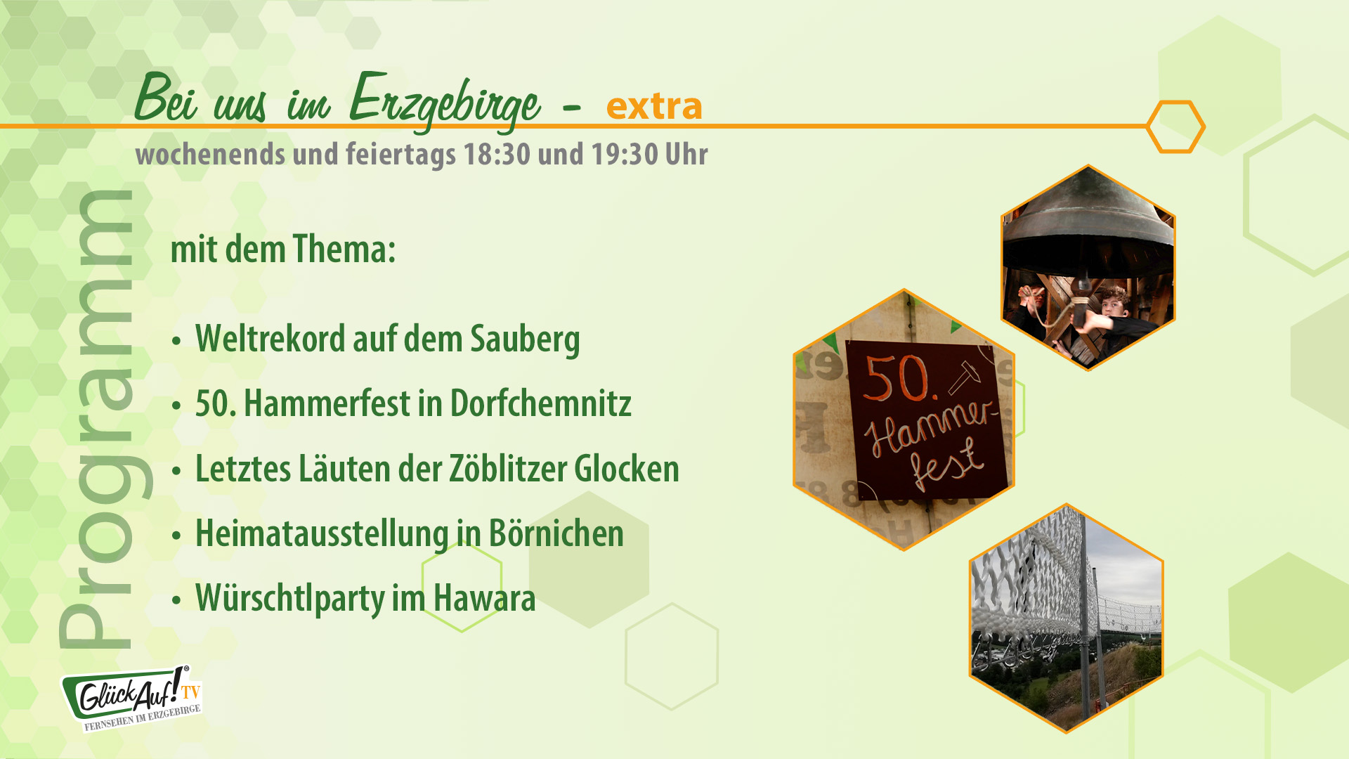 Bei uns im Erzgebirge - extra am 19.07. und 20.07.