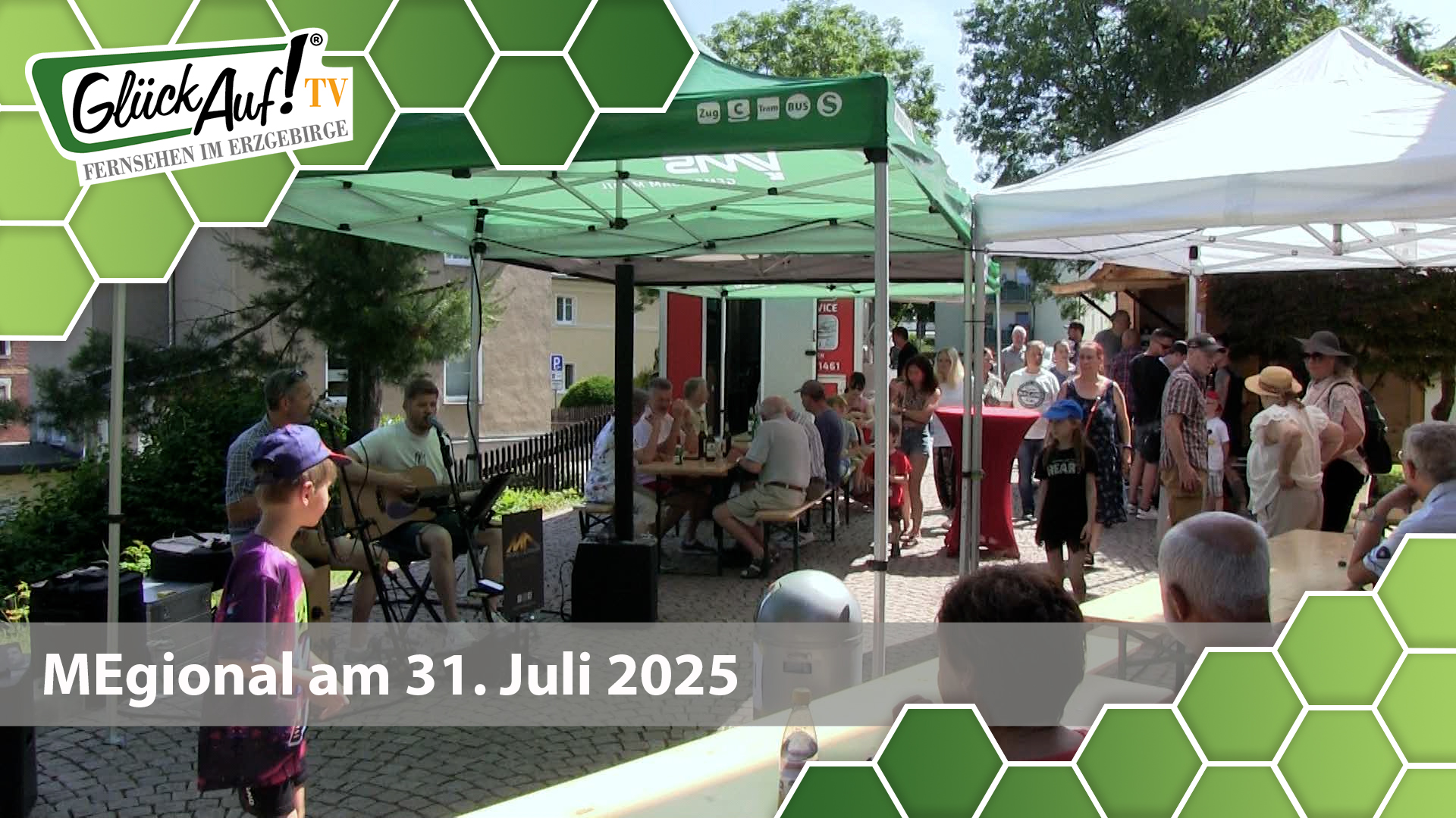 MEgional am 31. Juli 2025 mit dem Thema: Drahtseilbahnfest in Augustusburg