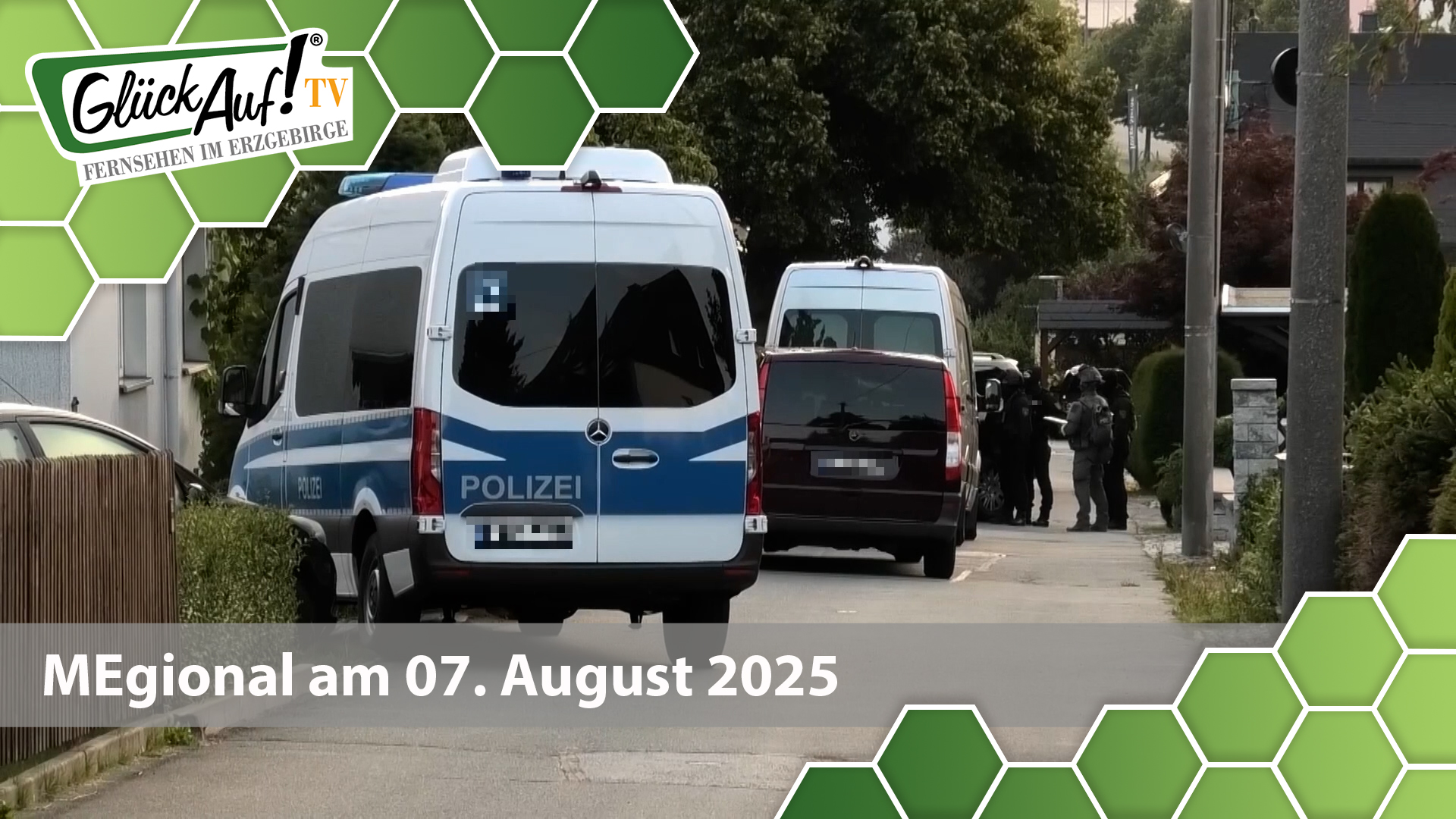 MEgional am 08. August 2025 mit dem Thema: SEK Einsatz in Annaberg-Buchholz