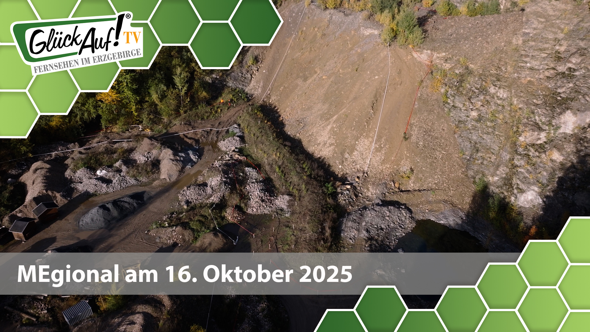 MEgional am 16. Oktober 2025 mit dem Aufbau bei Rund um Zschopau