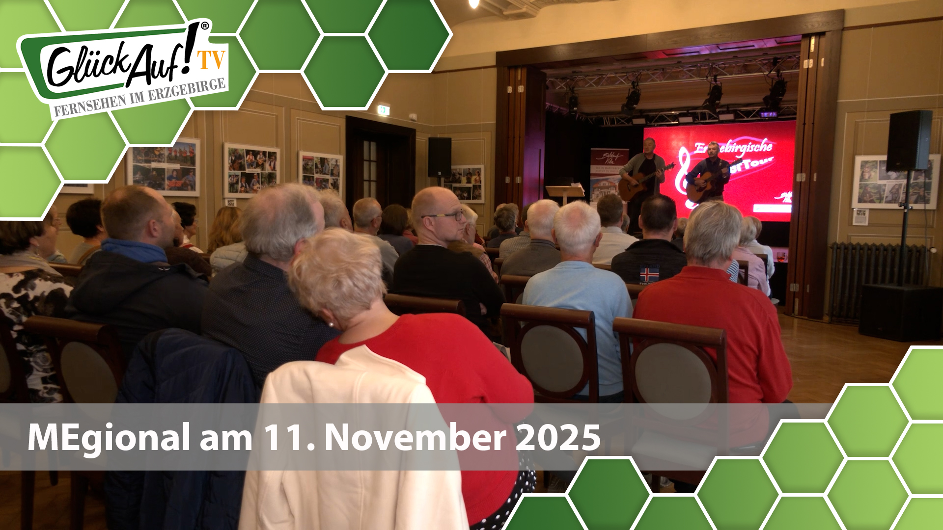 MEgional am 11. November mit den der Eröffnung der Fotoausstellung zur Erzgebirgischen Liedertour