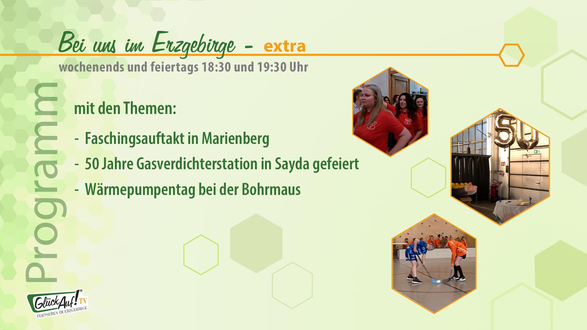 Bei uns im Erzgebirge - extra am 15.11. und 16.11.