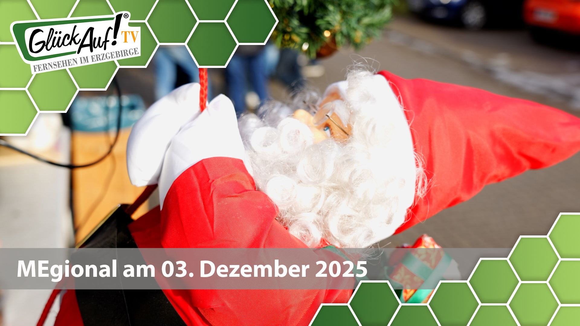 MEgional am 03. Dezember mit dem Pyramidenanschieben in Eppendorf