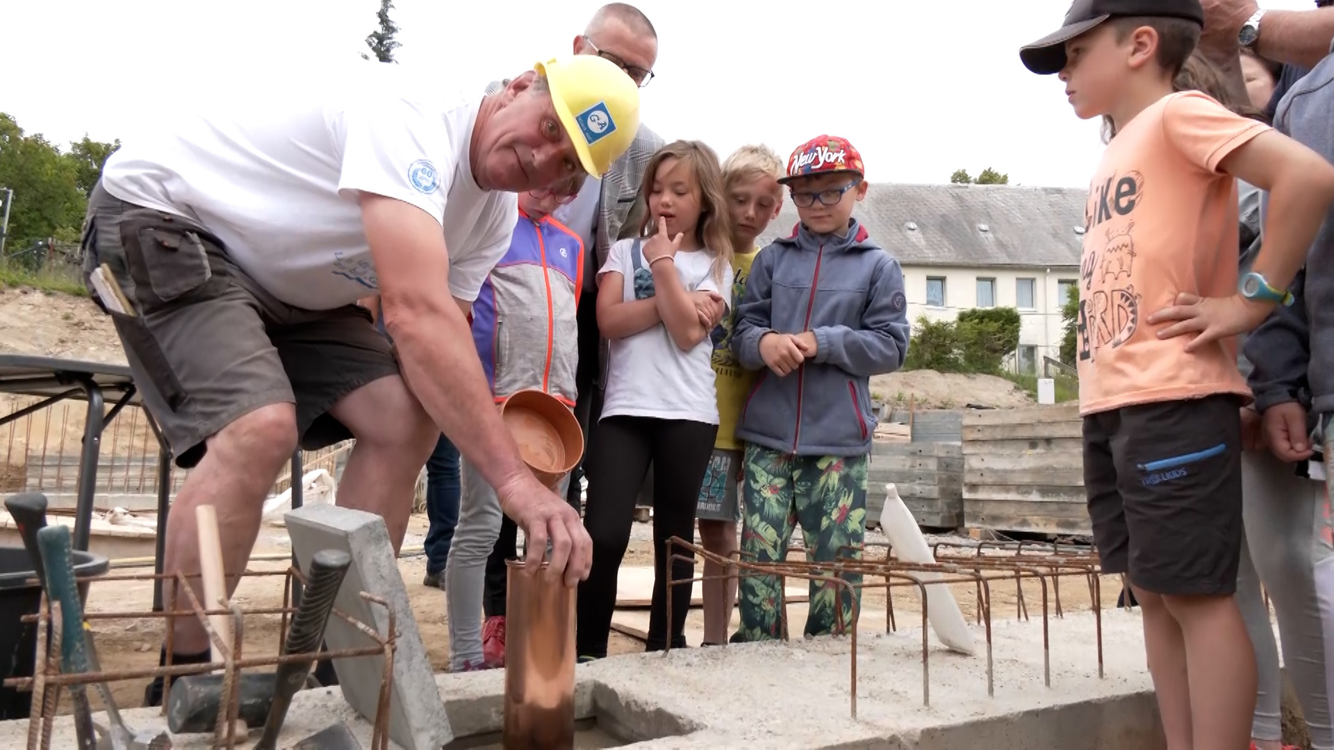 MEgional am 17. Juni 2022 - mit der Grundsteinlegung für das neue Feuerwehrgerätehaus in Lauterbach